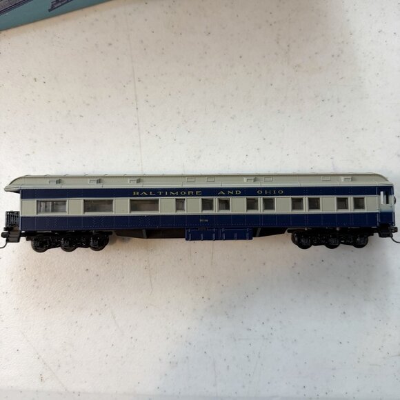 Athearn HO Scale 1875 Observation Coach - Baltimore & Ohio - With Box & Inst - Picture 1 of 16